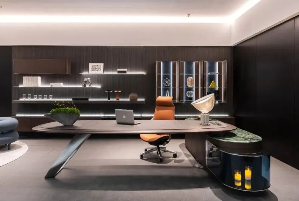 E2 Elite executive desk in a luxury office